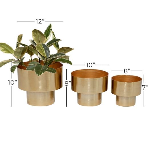 Iron Planter S/3 ₹ 450 & 365 & 300 - Image 3