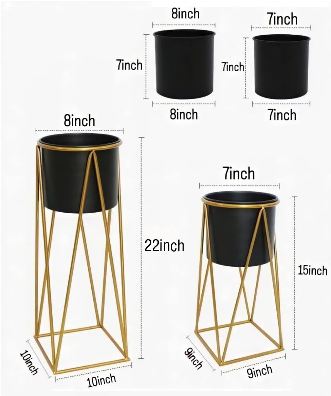Planters for Indoor ₹ 750 & 400 - Image 4