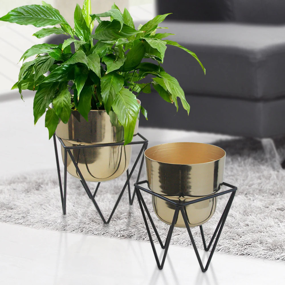 Iron Planter with Stand ₹ 399 & 299 - Image 4